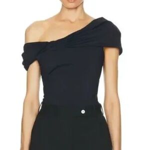 NWT Rohe Asymmetrical Off Shoulder Top Size 38 (US size 6)